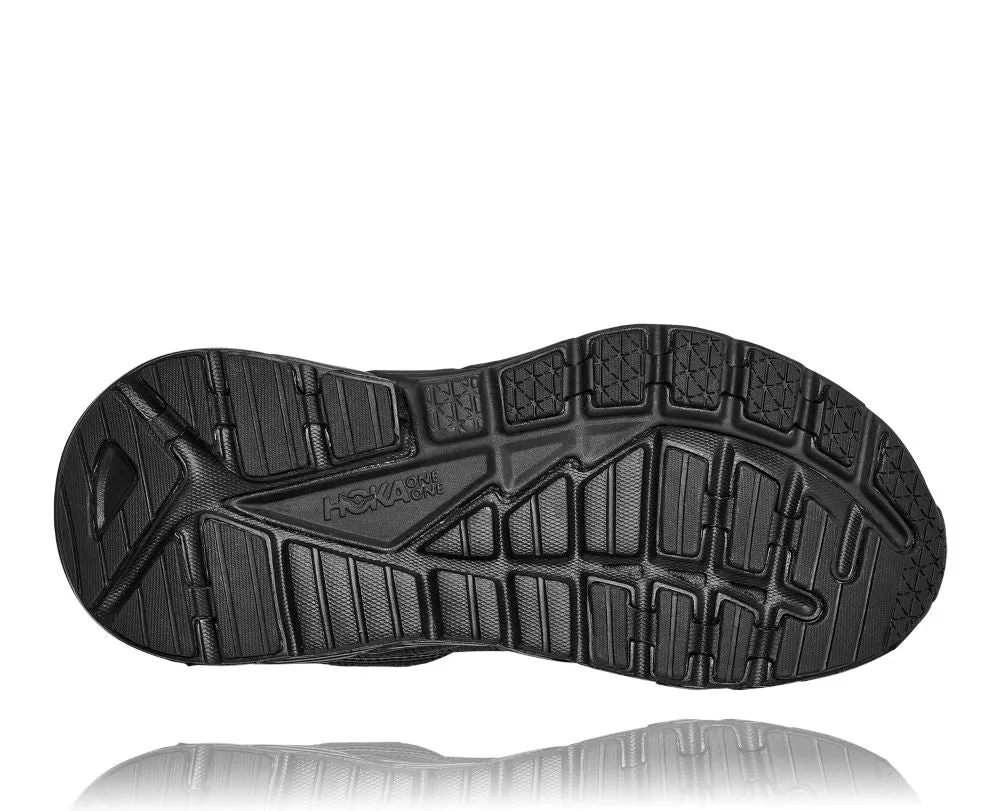 'HOKA' Women's Gaviota 3 - Black / Black
