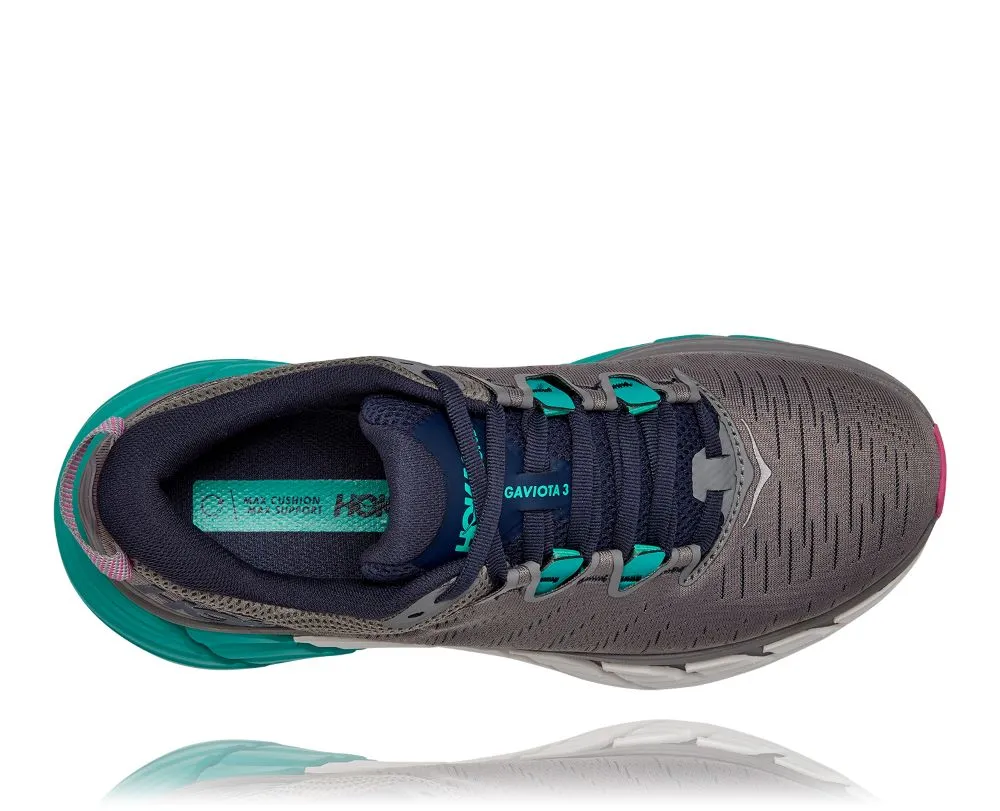 'HOKA' Women's Gaviota 3 - Sharkskin / Outer Space