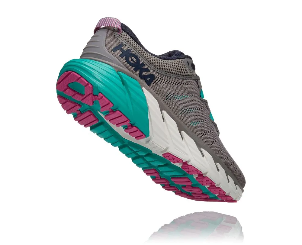 'HOKA' Women's Gaviota 3 - Sharkskin / Outer Space