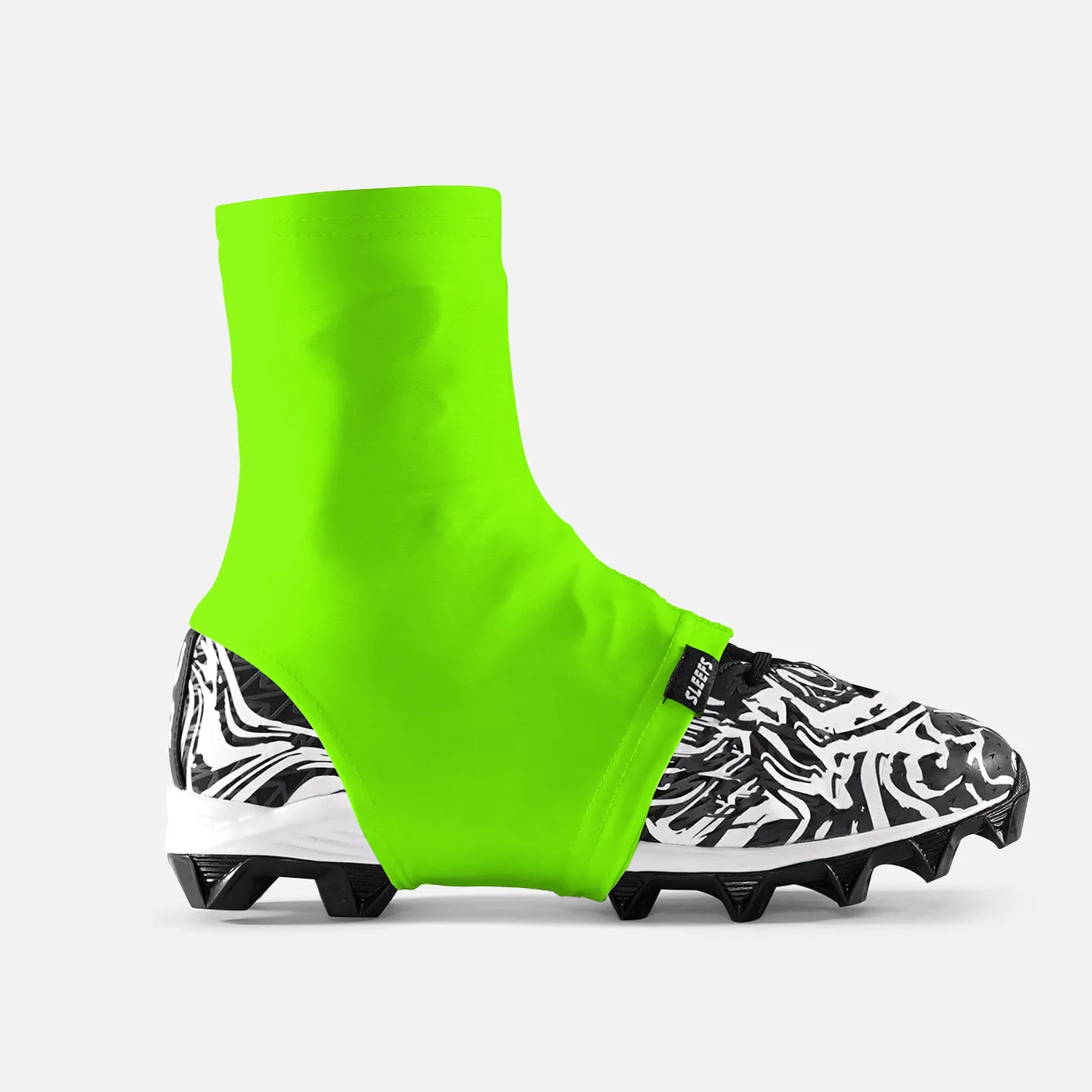 Hot Green Kids Spats / Cleat Covers