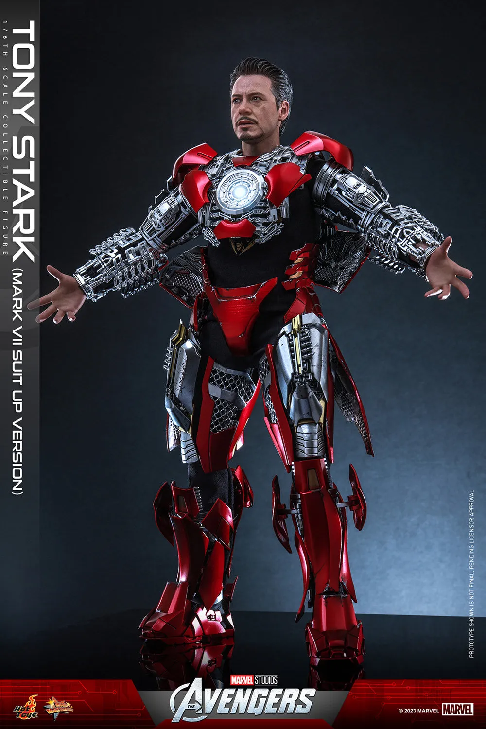 Hot Toys Tony Stark (Mark VII Suit-Up Version) *Pre-order