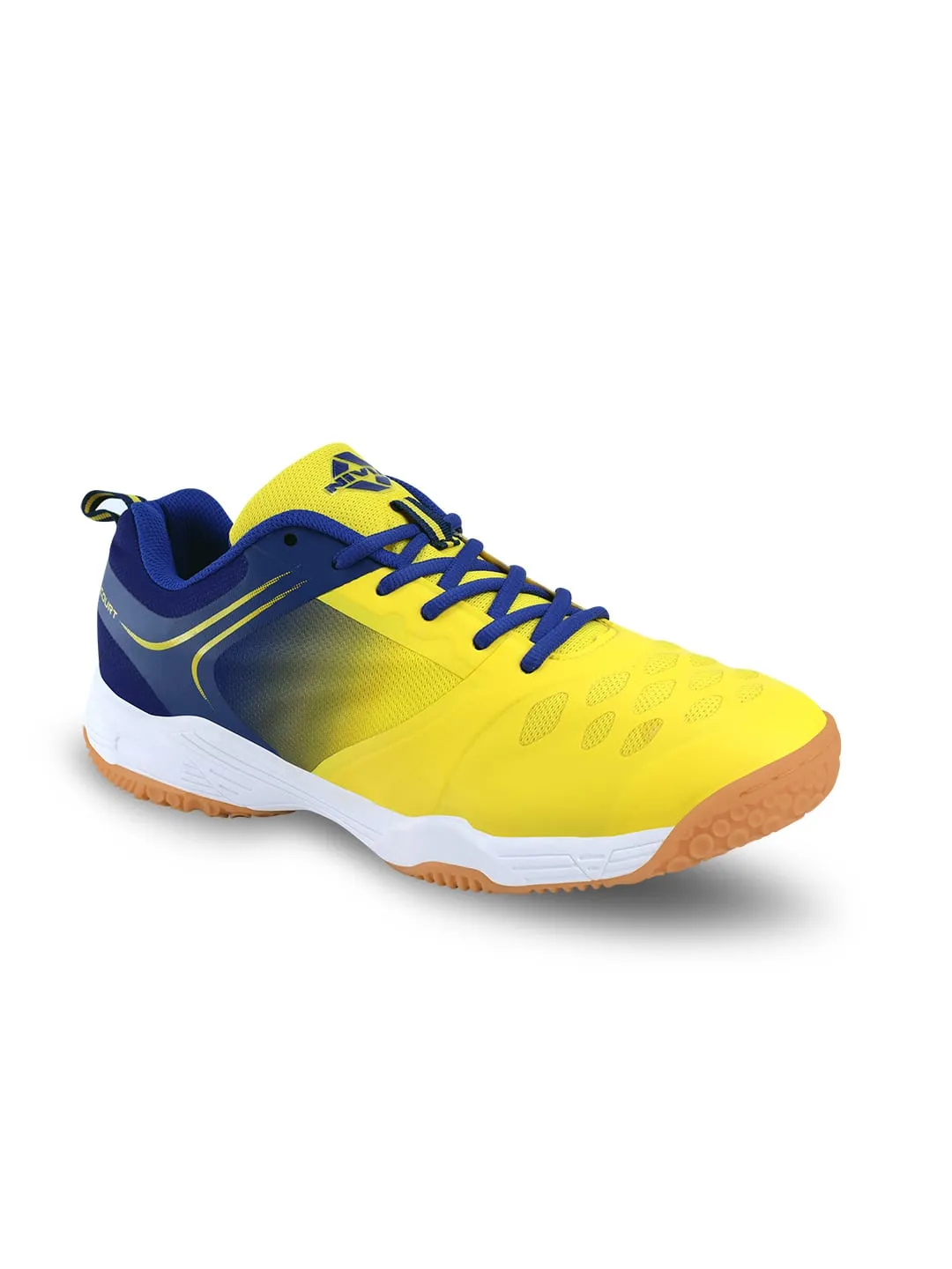 Hy-Court 2.0 Badminton Shoe For Men Yellow