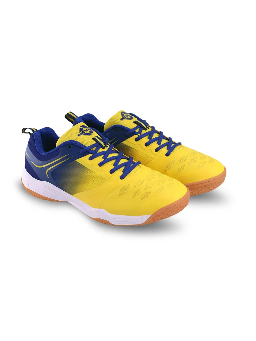 Hy-Court 2.0 Badminton Shoe For Men Yellow