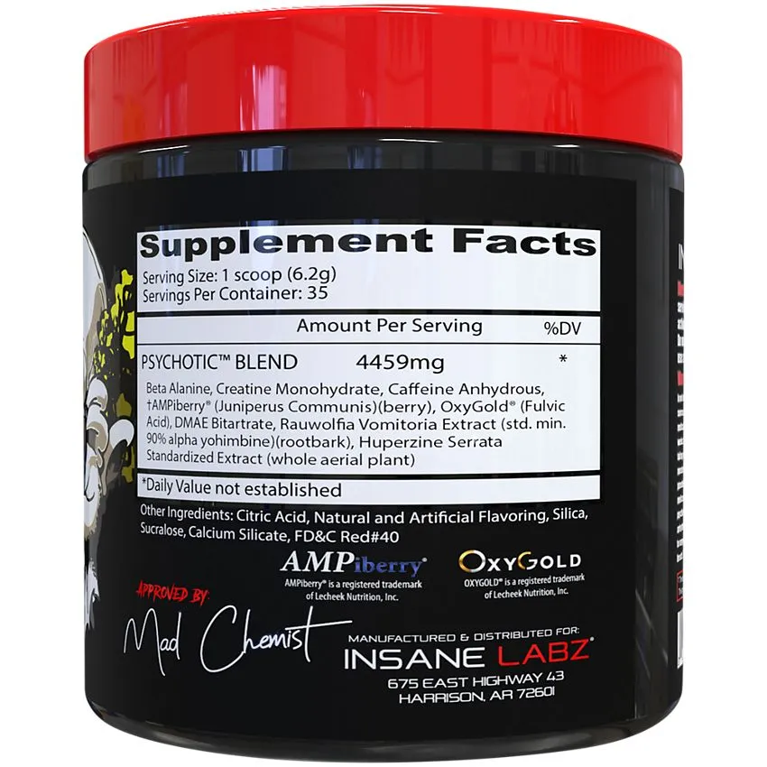 Insane Labz Psychotic 35 Servings 2-Pack
