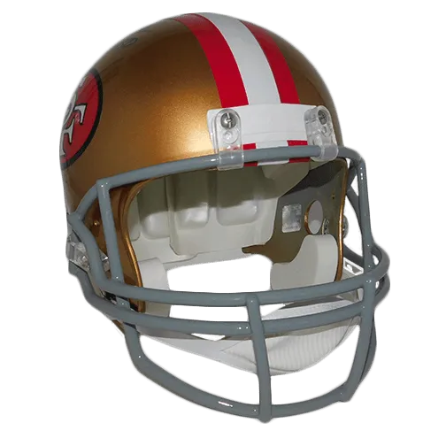 Jerry Rice Full Sized Autographed Replica Football Helmet (JSA)