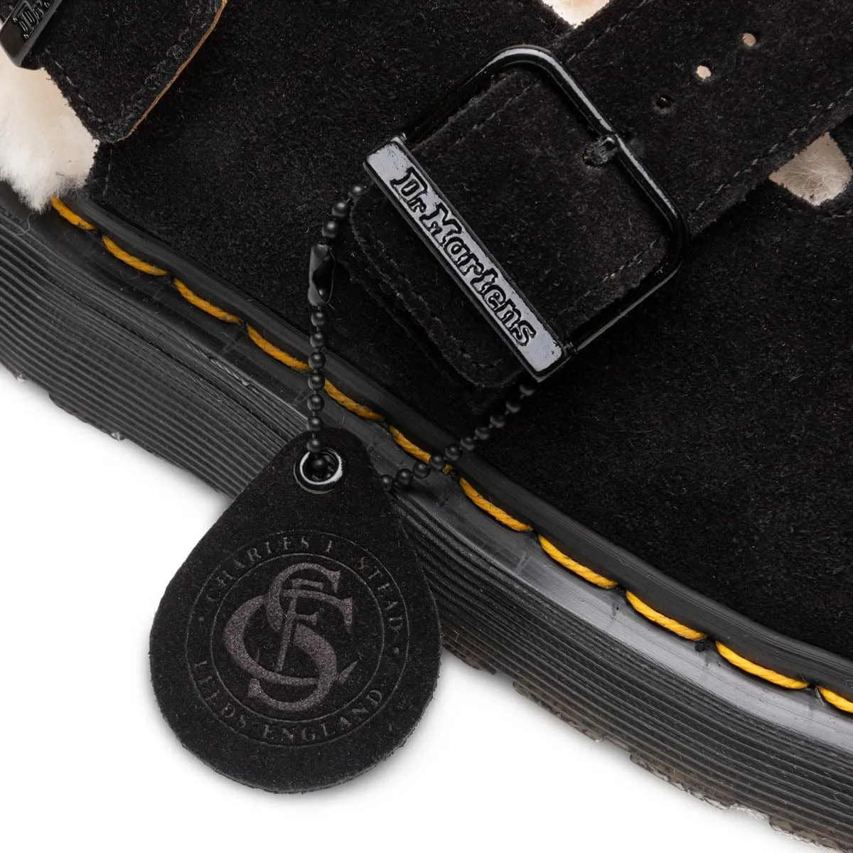 JORGE MADE IN ENGLAND SHEARLING MULE