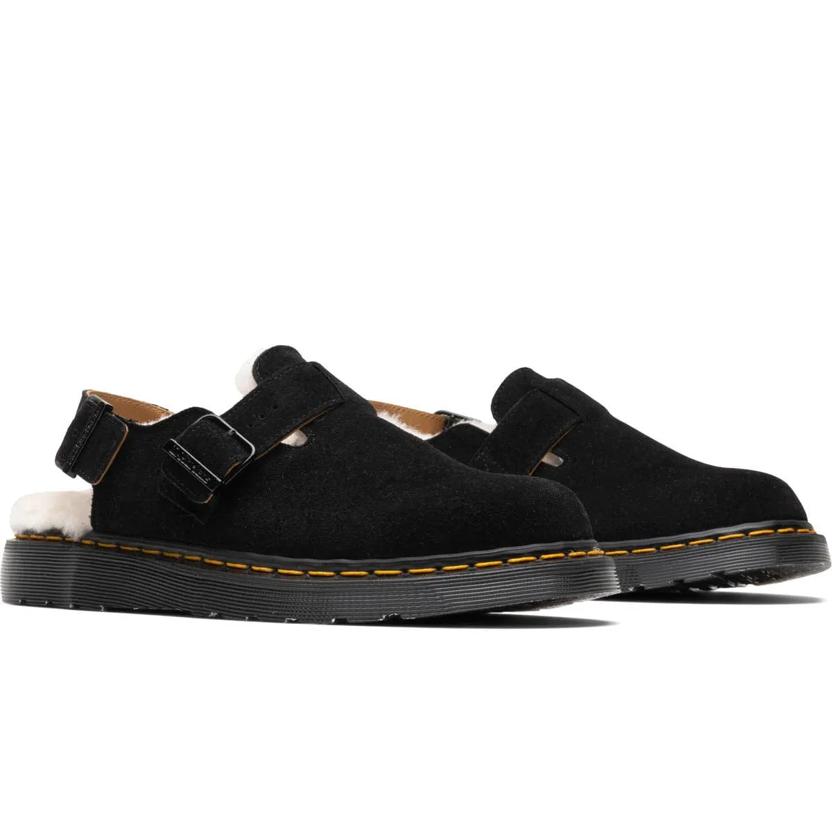 JORGE MADE IN ENGLAND SHEARLING MULE