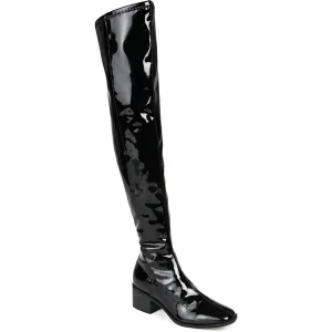 Journee Collection Womens Mariana Thigh High Square Toe Knee-High Boots