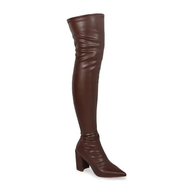 KATANA-2/21 Brown Faux Leather