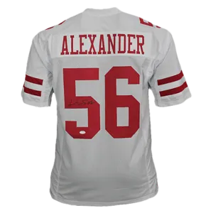 Kwon Alexander Autographed Pro Style Football Jersey White JSA