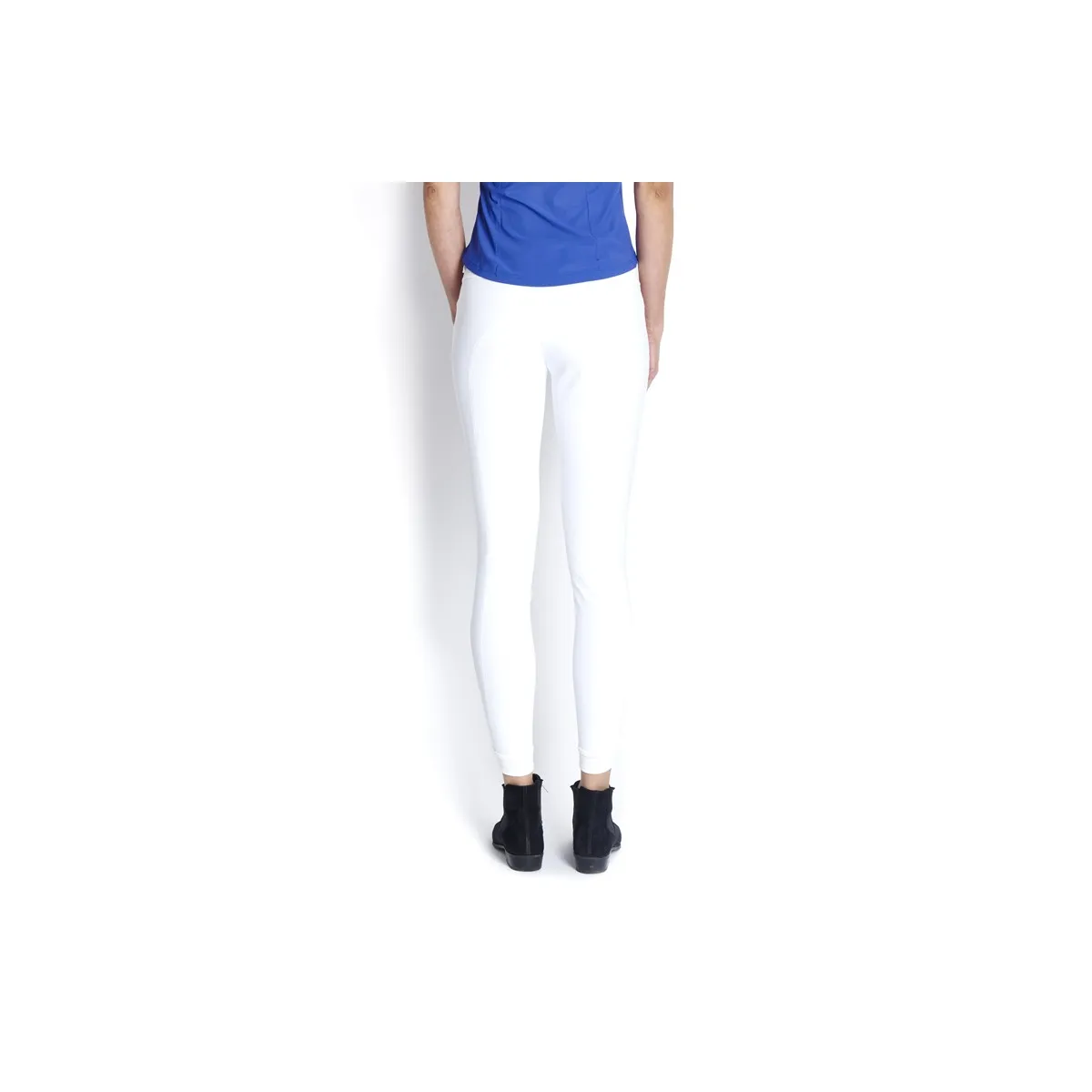 LADIES HIGH TECH FABRIC BREECHES BY CAVALLERIA TOSCANA. COL. WHITE