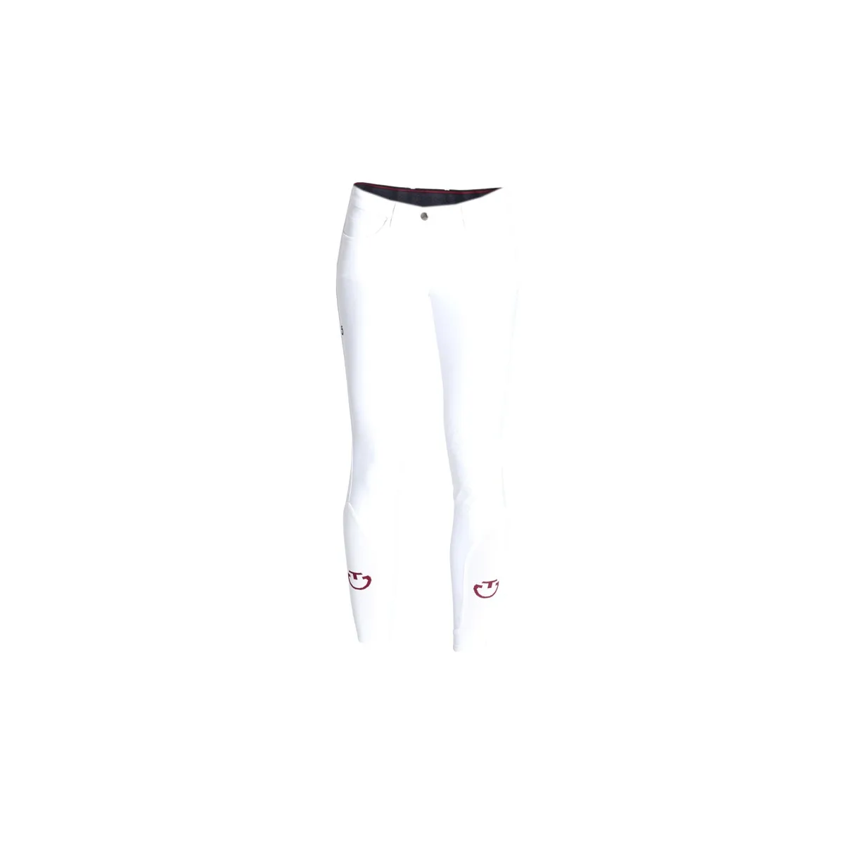 LADIES HIGH TECH FABRIC BREECHES BY CAVALLERIA TOSCANA. COL. WHITE