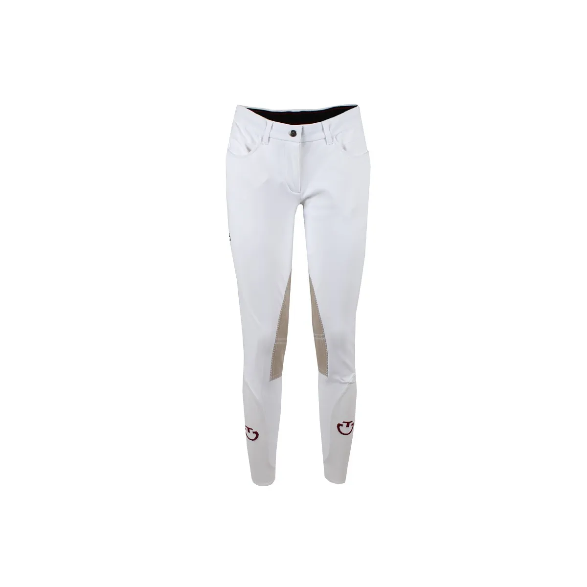 LADIES HIGH TECH FABRIC BREECHES BY CAVALLERIA TOSCANA White