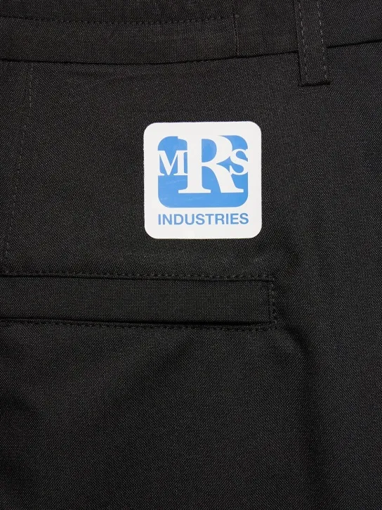 Martine Rose   High waist technical pants 