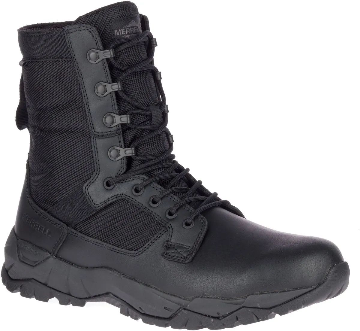 'Merrell' Unisex 8" MQC Patrol WP Soft Toe - Black