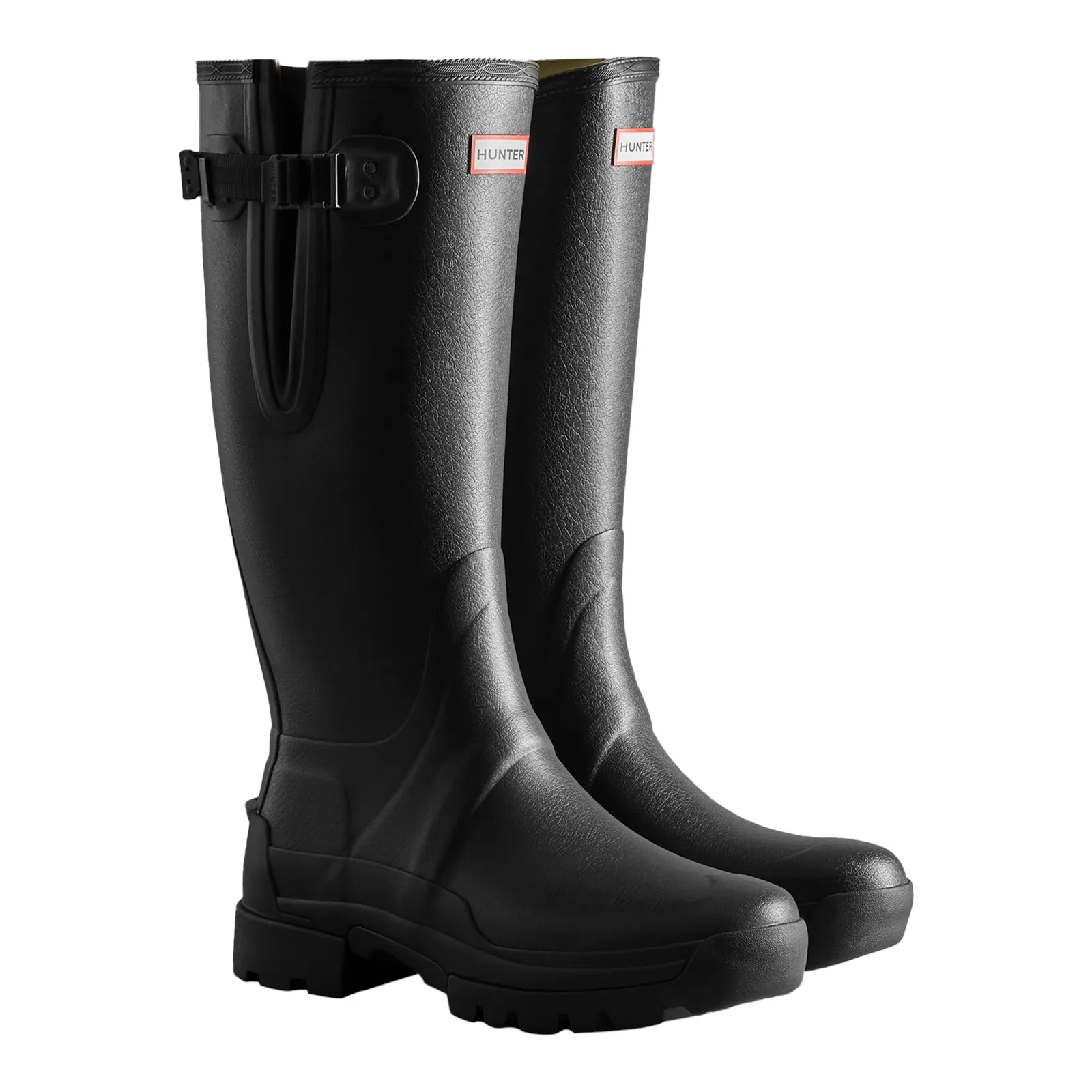 MFT9136RNP-BLK Balmoral Adjustable Wellington Male Black