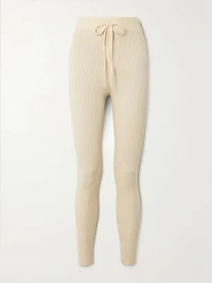 Mocado ribbed-knit leggings