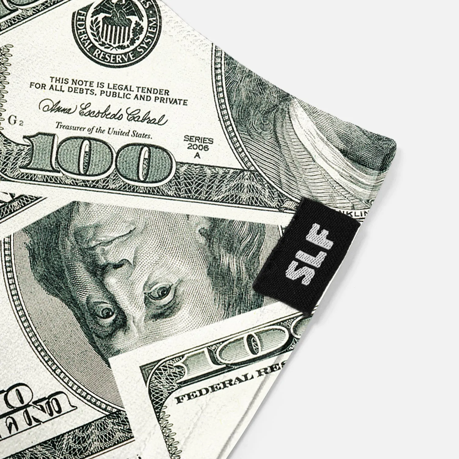 Money Benjamins Spats / Cleat Covers