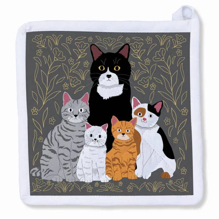 Naked Decor - Cat Potholders