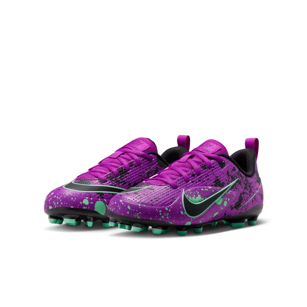 Nike Alpha Huarache 8 GS Youth Vivid Purple/Black Lacrosse Cleats