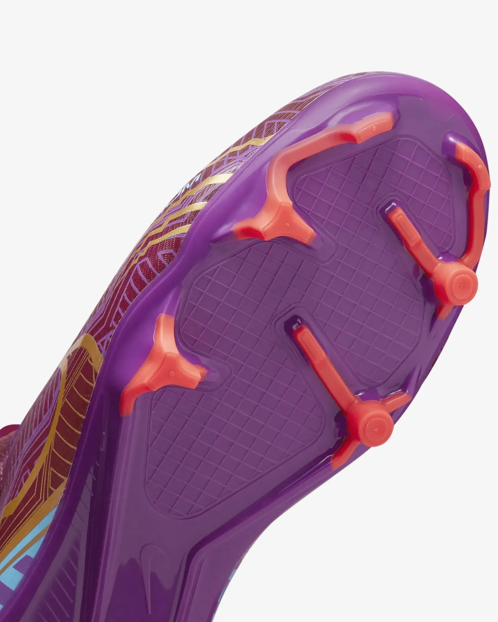 Nike Jr Zoom Vapor 15 Academy KM FG/MG - Dark Beetroot-Gold