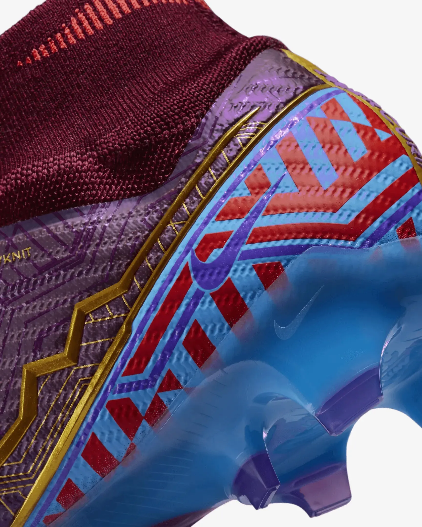 Nike Zoom Superfly 9 Elite KM FG - Dark Beetroot-Gold
