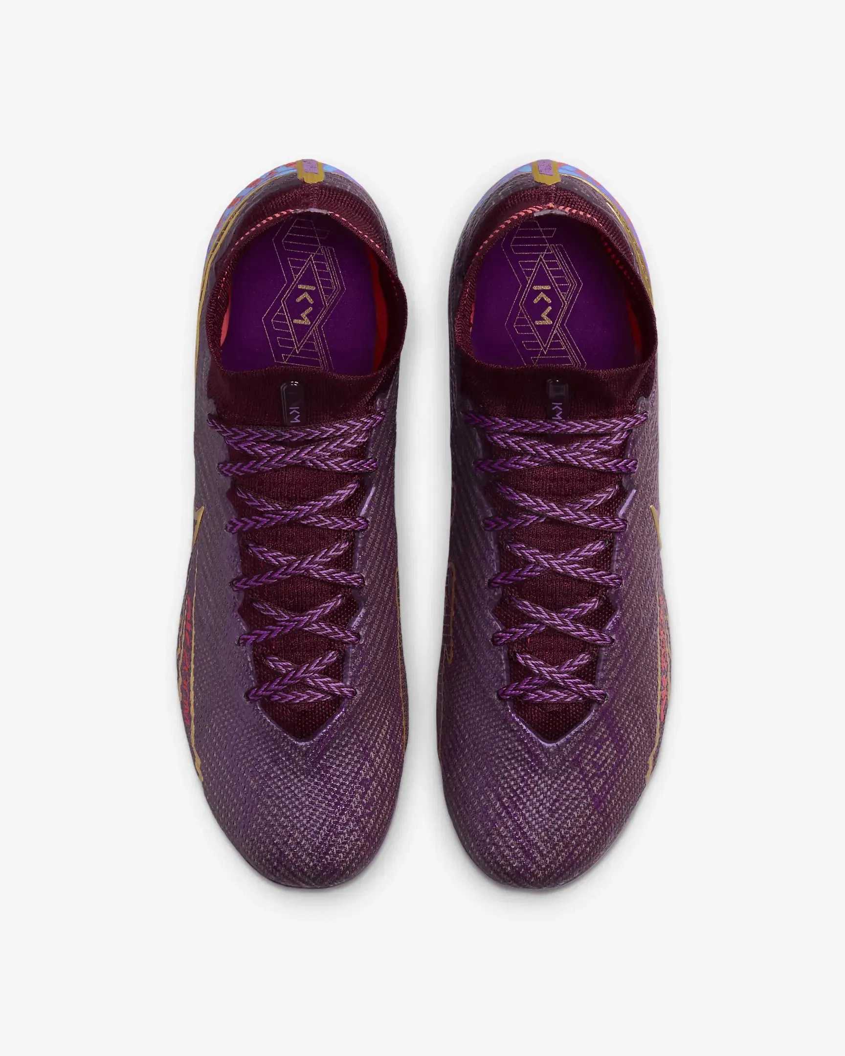 Nike Zoom Superfly 9 Elite KM FG - Dark Beetroot-Gold