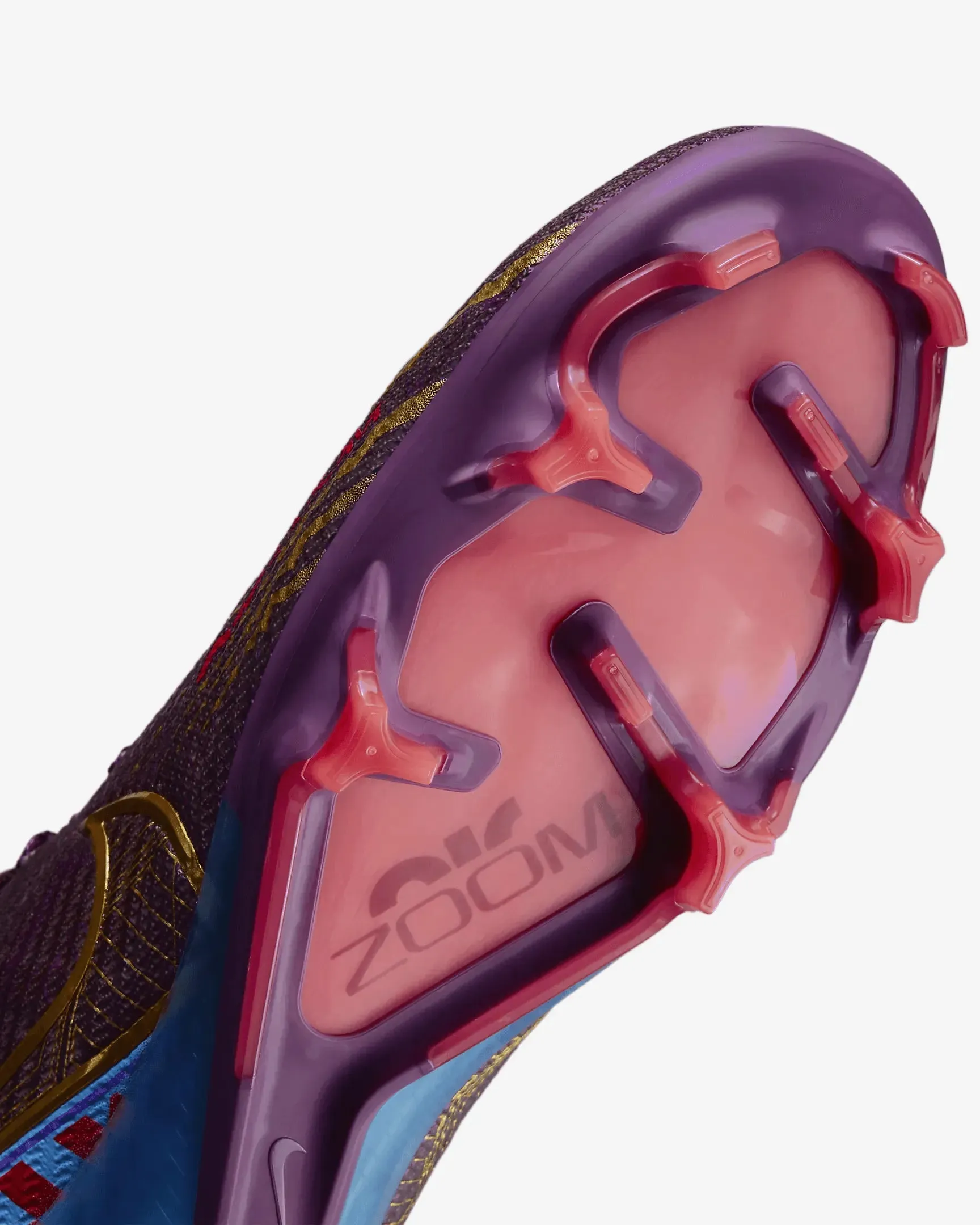 Nike Zoom Superfly 9 Elite KM FG - Dark Beetroot-Gold
