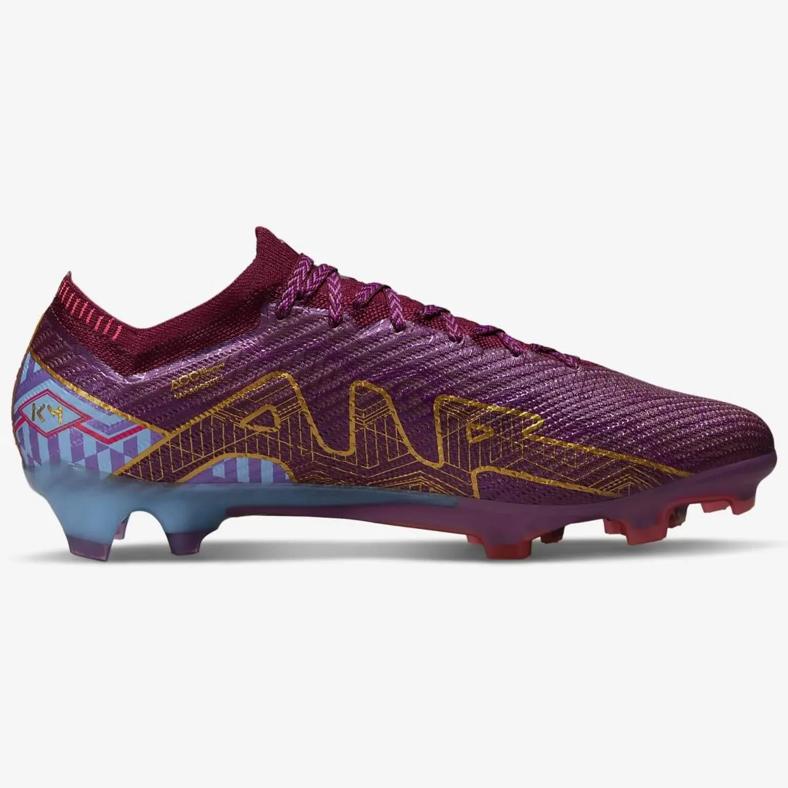 Nike Zoom Vapor 15 Elite KM FG - Dark Beetroot-Gold
