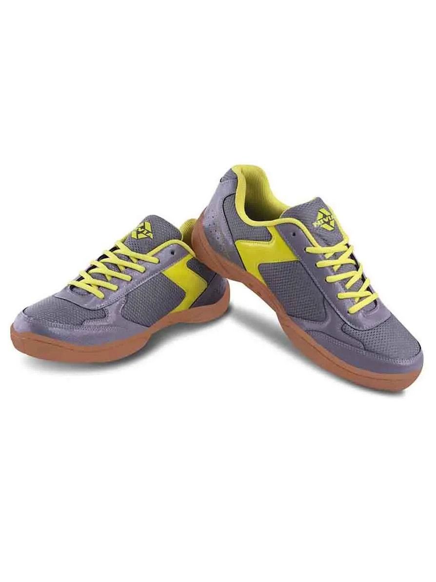 Nivia Flash Shoe Badminton Shoes For Men Grey