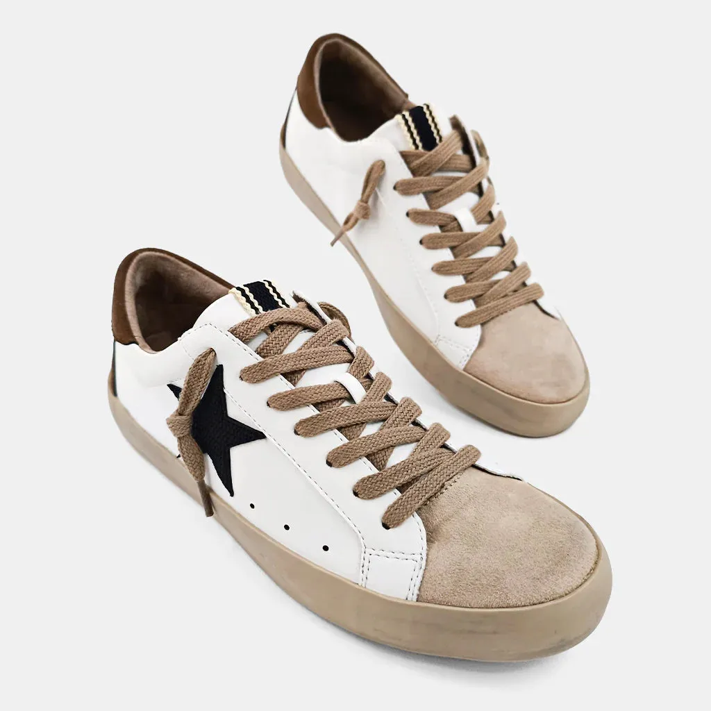 Pamela Brown Gold Star Sneaker