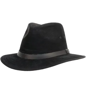 Pigskin Suede Safari by Levine Hat Co.