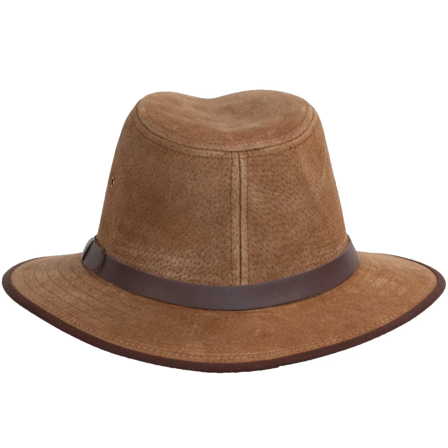 Pigskin Suede Safari by Levine Hat Co.