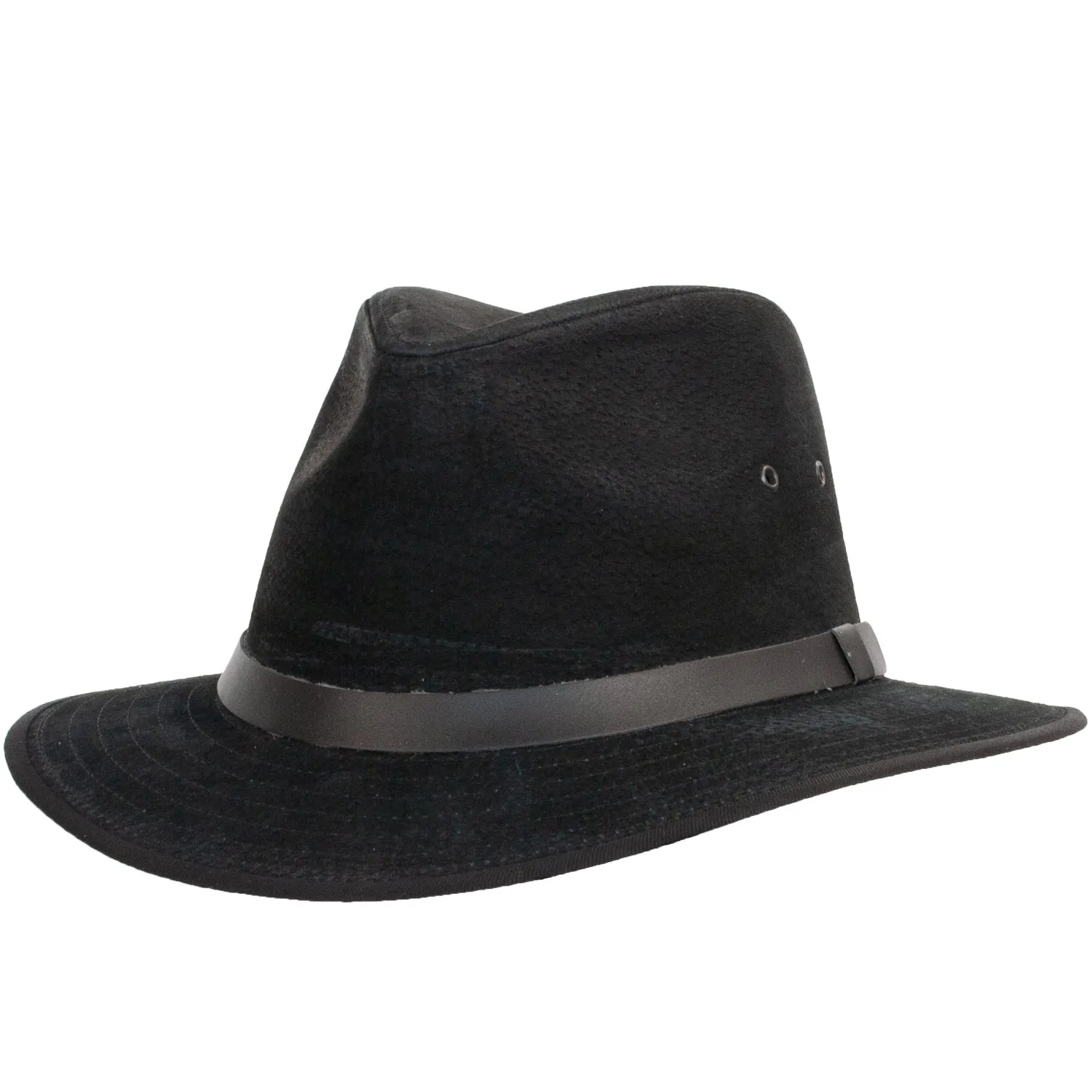 Pigskin Suede Safari by Levine Hat Co.