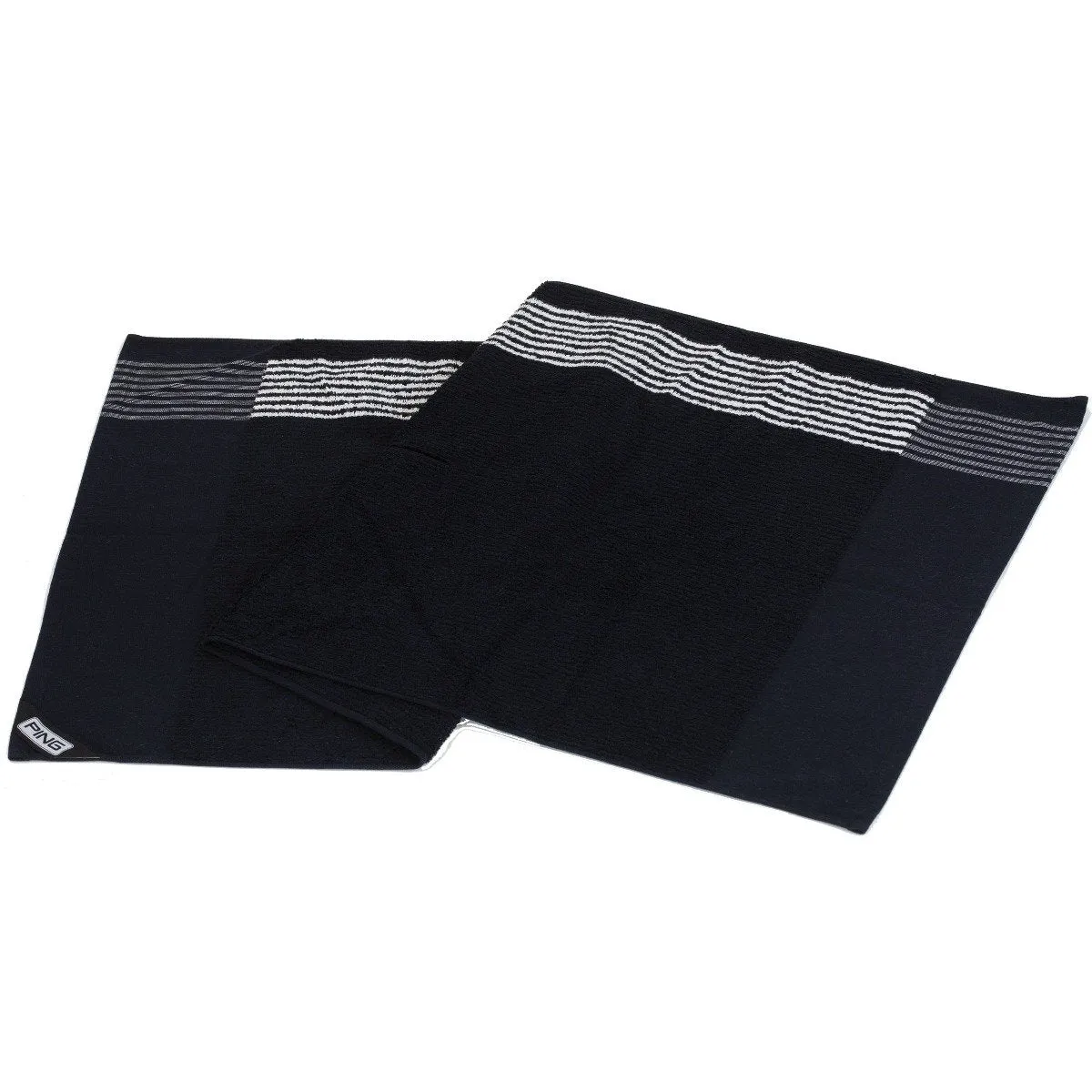 Ping Players Towel - Black/White
