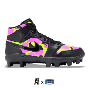 "Lemonade Camo" Jordan 1 Retro Cleats