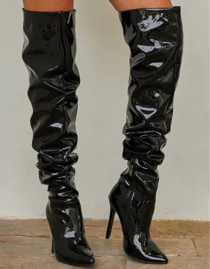 “Riwana' Thigh High Boots