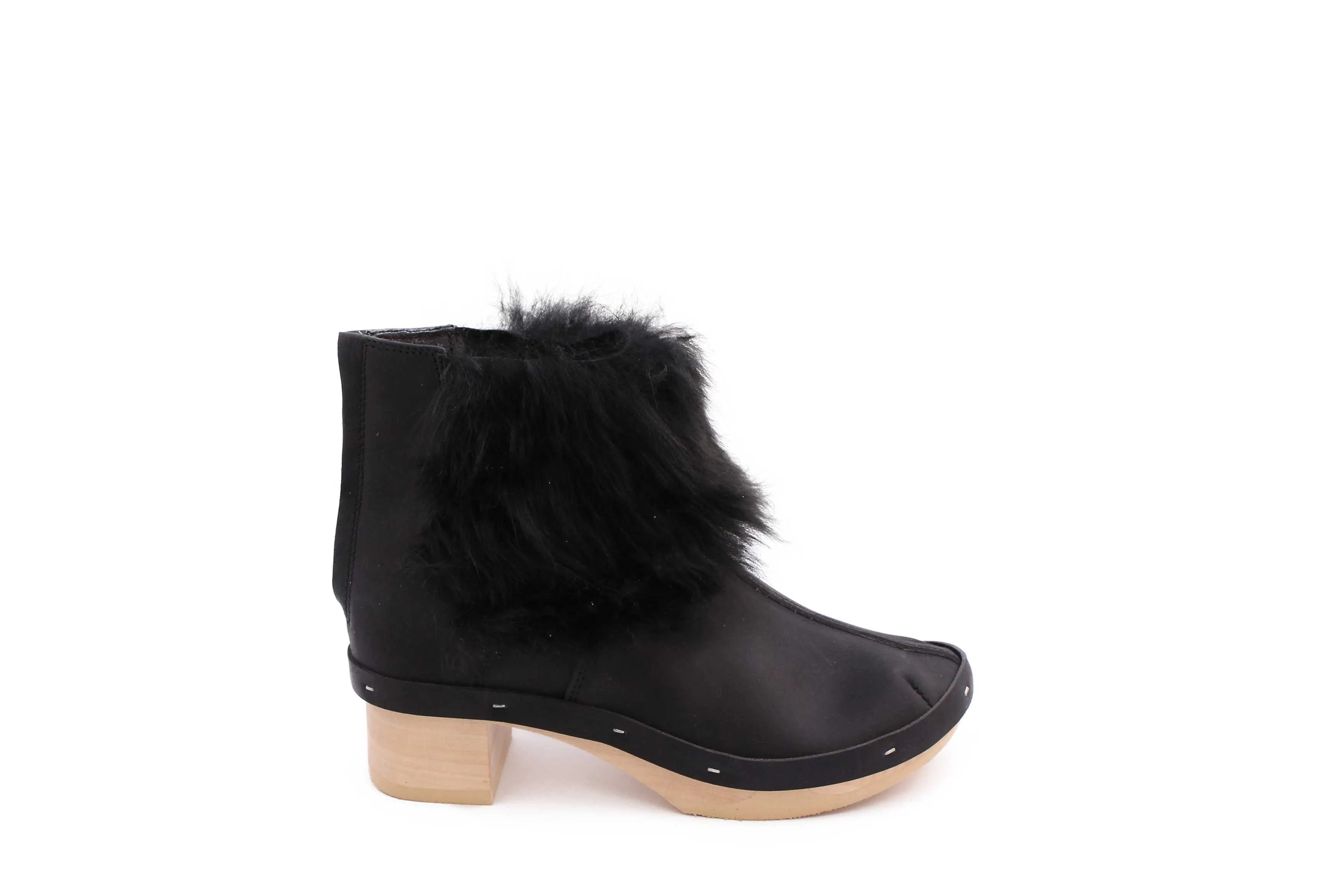 ROCCO BOOT shearling long black