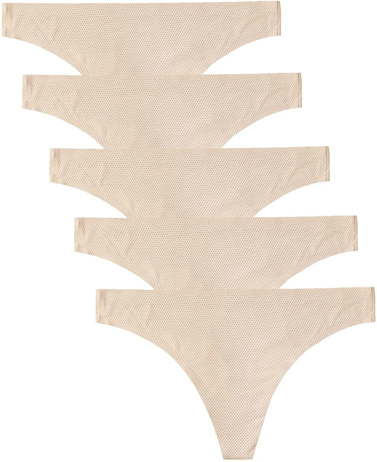 Seamless Thongs for Women No Show Thong Underwear Women