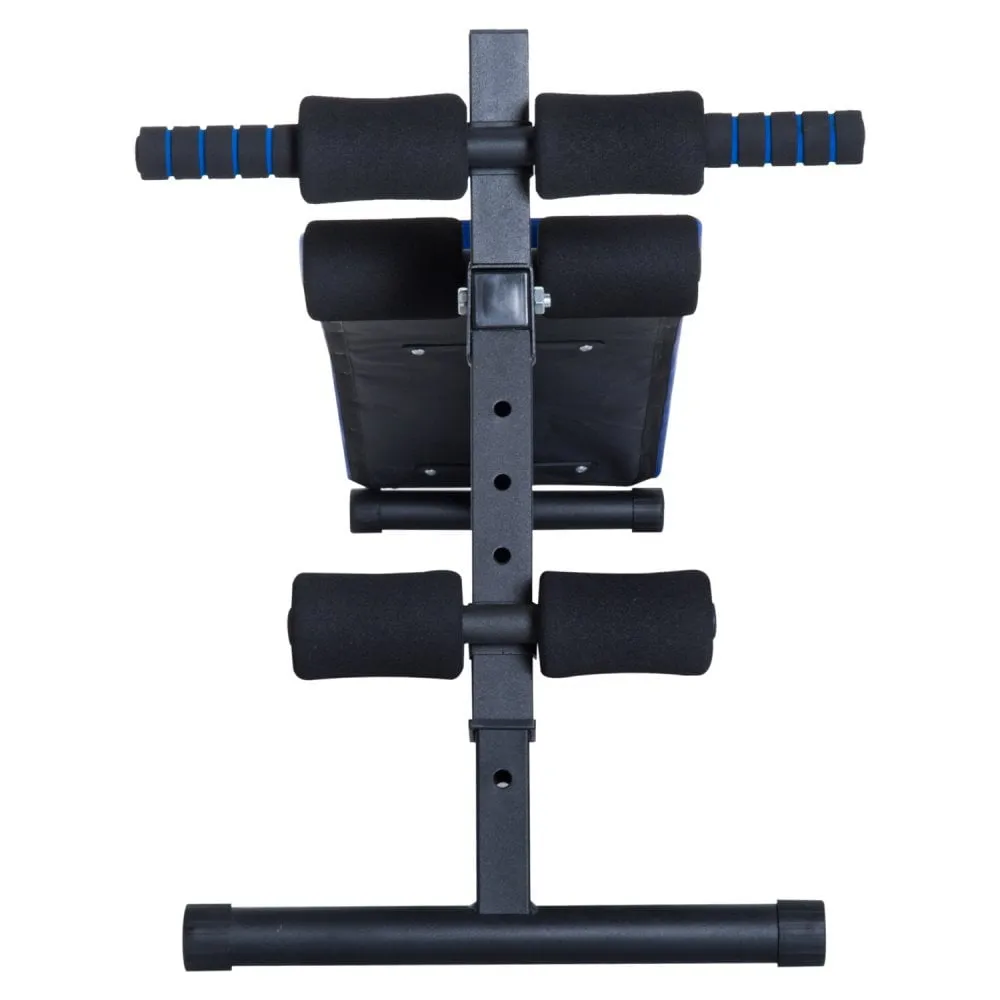 Sit-up Workout Bench, Steel-Black/Blue