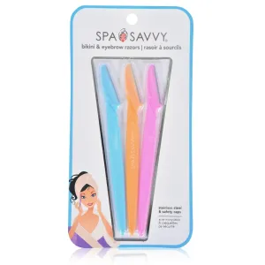Spa Savvy Bikini & Eyebrow Razors