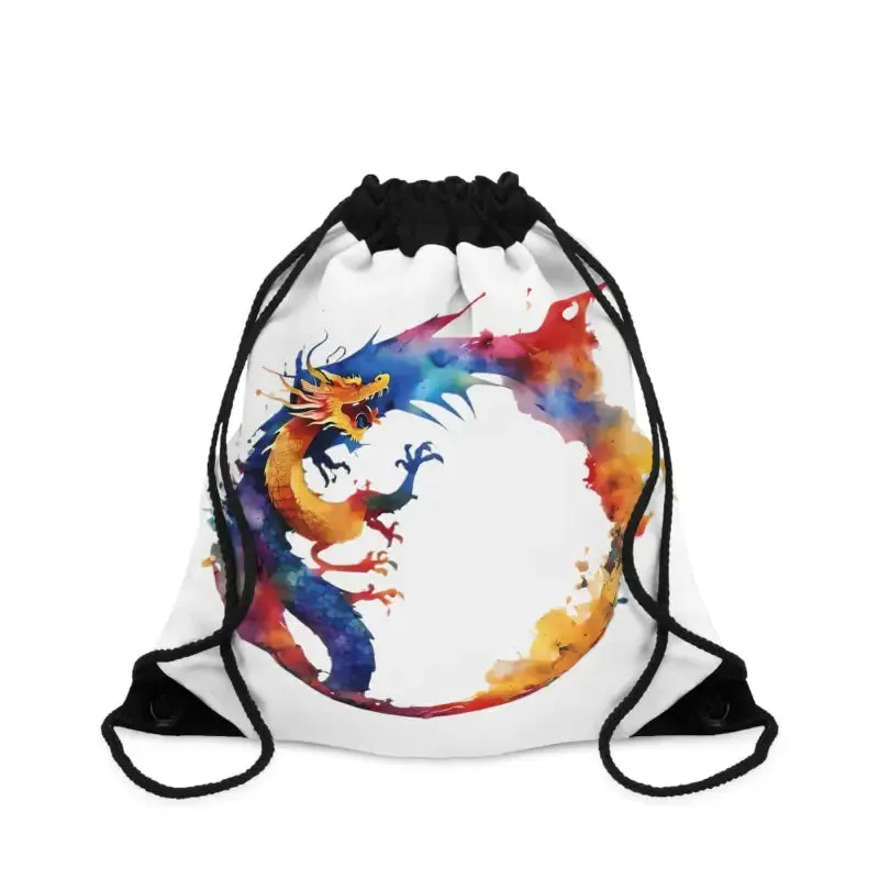 Splashtastic Paint Splashes Stylish Drawstring Bag