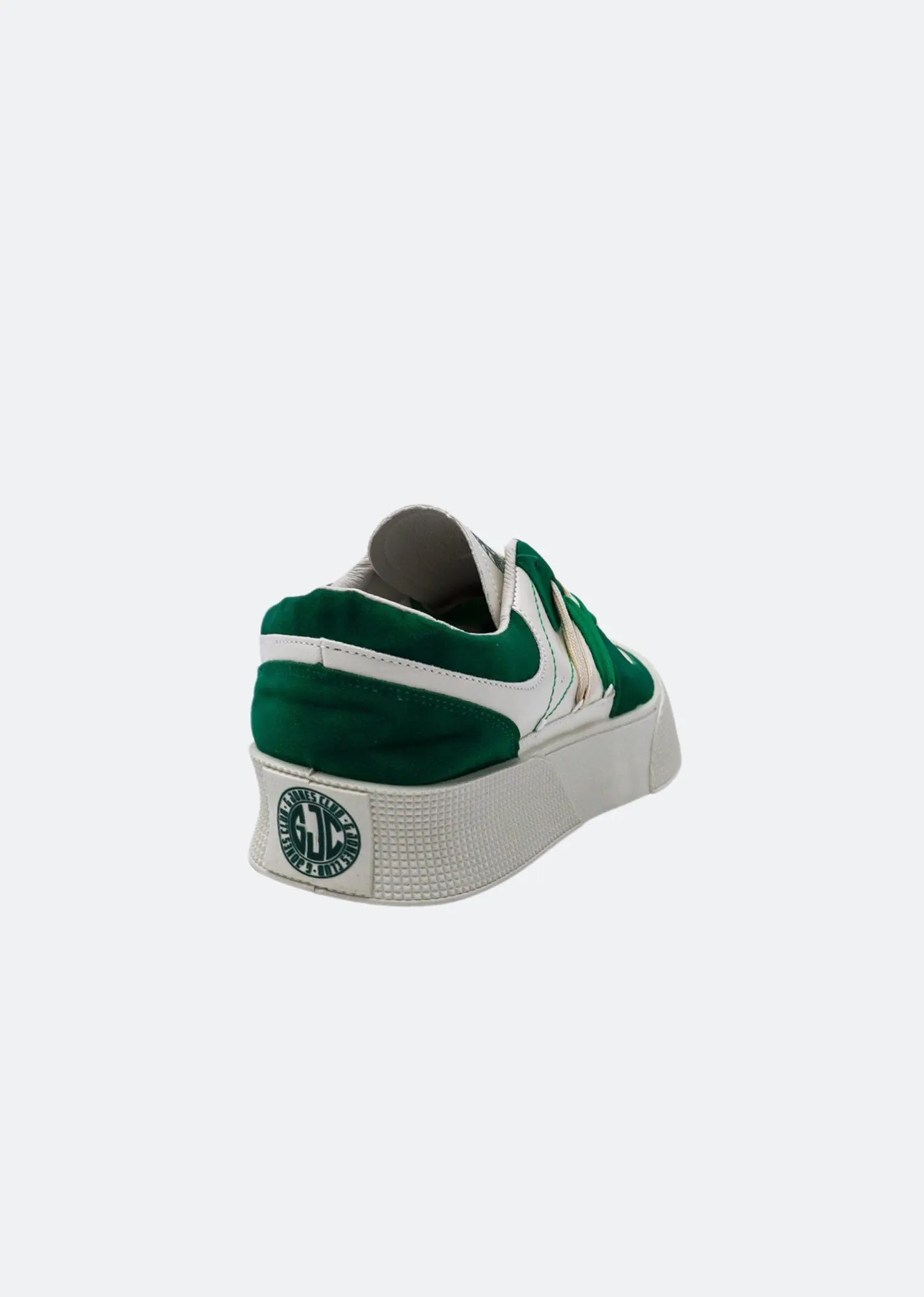 Two-Tone Leather Suede Sneakers