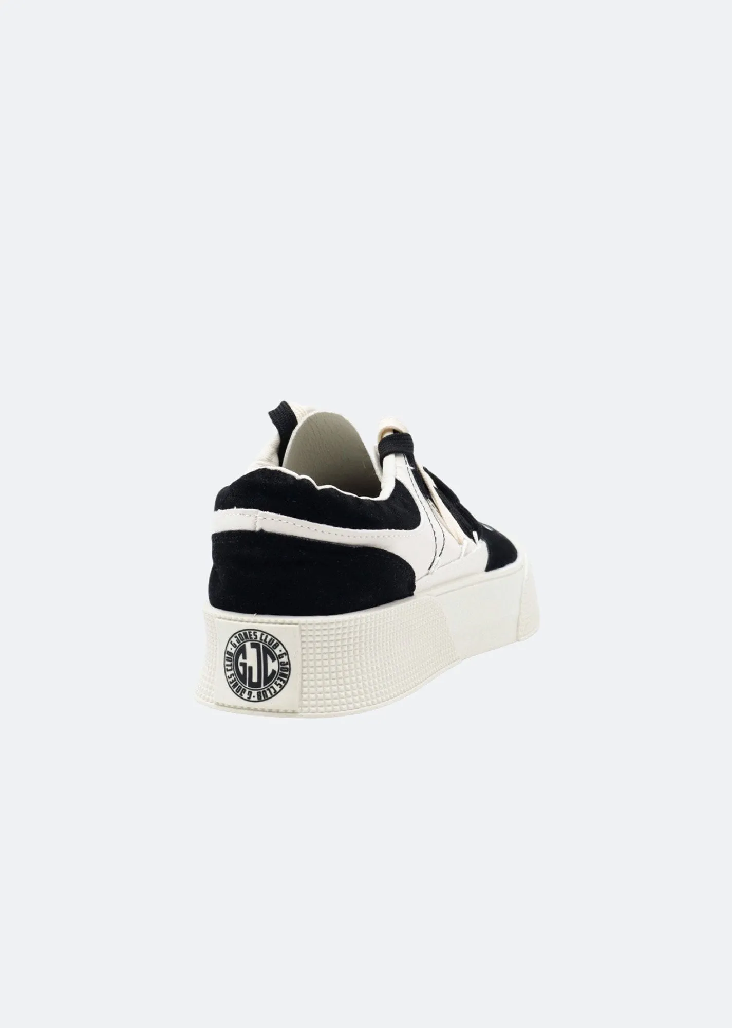 Two-Tone Leather Suede Sneakers