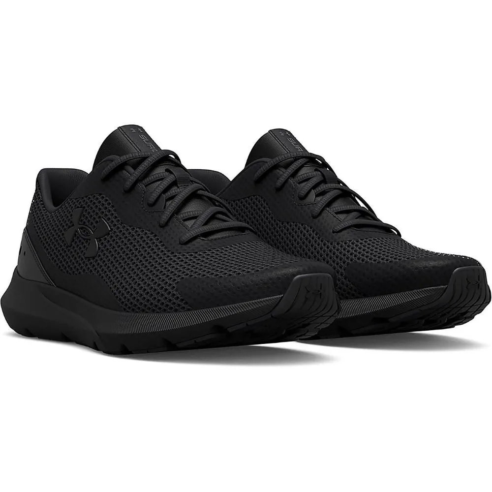 'Under Armour' Men's Surge 3 - Black / Black