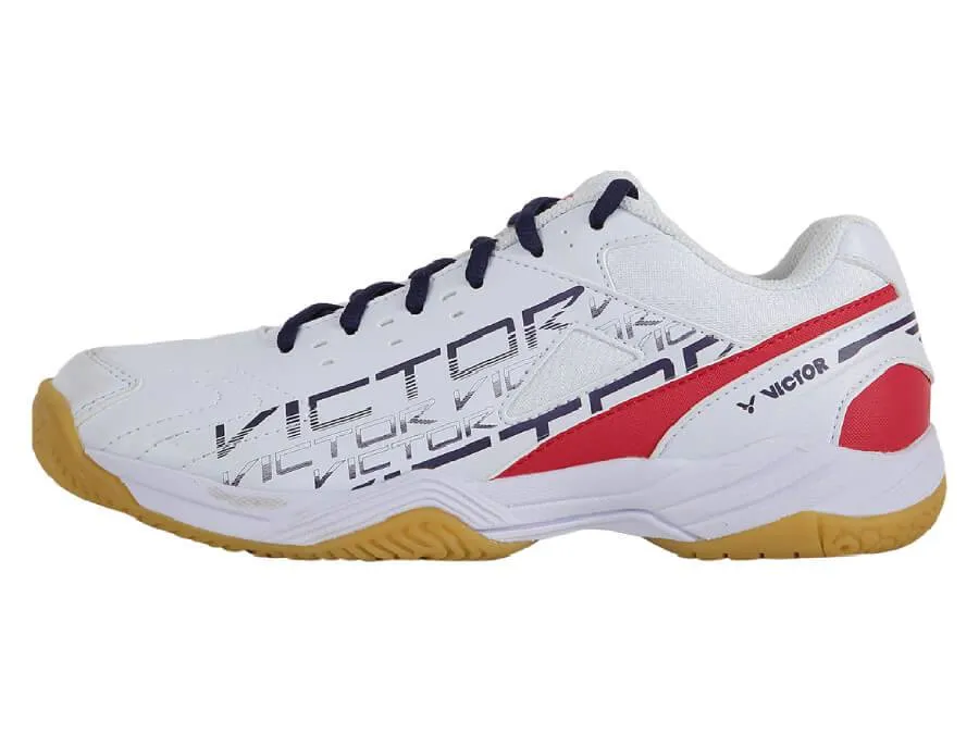 VICTOR A170 AD (Entry Level) Badminton Shoes White/Red UNISEX
