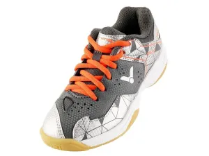 Victor A362JR CS Junior Badminton Court Shoes (Silver)