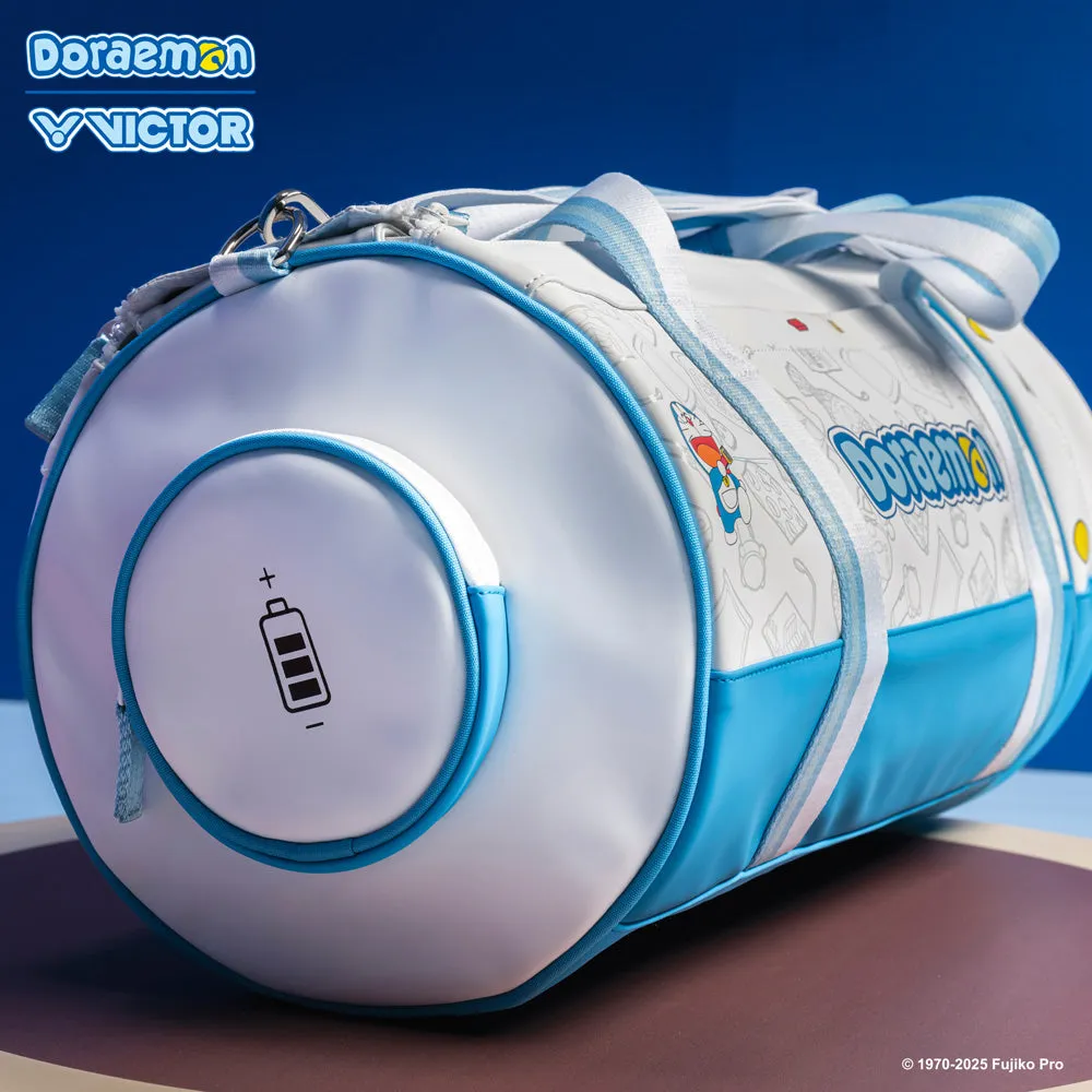 Victor X Doraemon BG5535DRM Travel Bag [White/Hawaiian Blue]