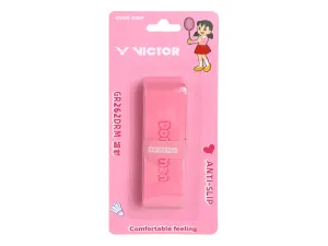 [VICTOR X DORAEMON] GR-262DRM I Pink Racket Grip