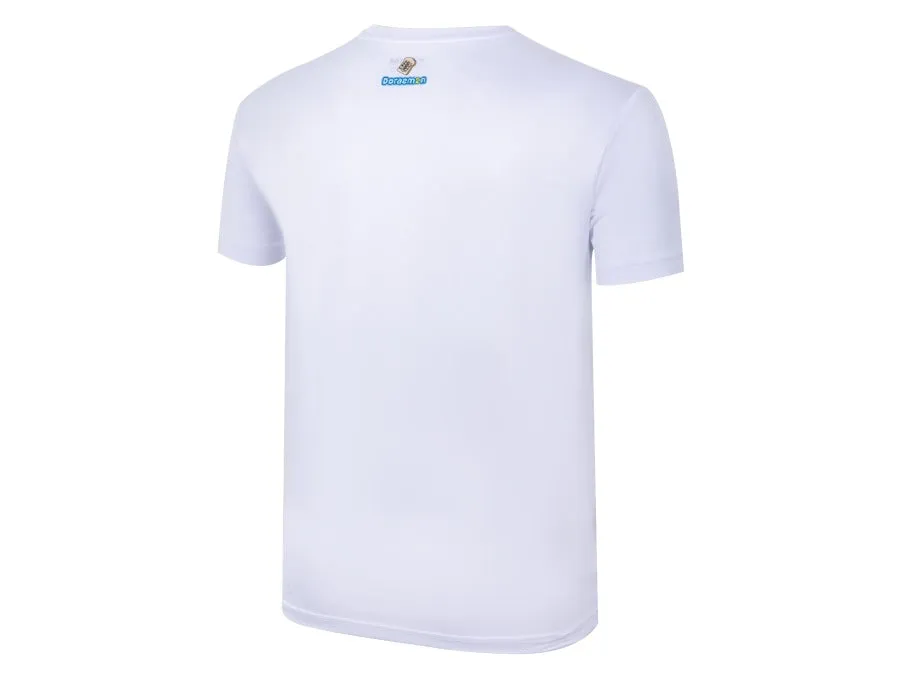 [VICTOR X DORAEMON] T-501DRM A Unisex White Shirt